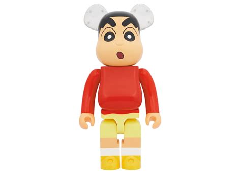 shin chan size two gucci's|Bearbrick Crayon Shin.